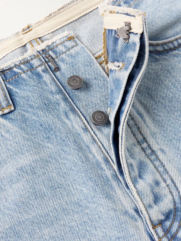 Tapahi Cropped Slim-Fit Straight-Leg Jeans - E1 Tapahi Cropped Slim-Fit Straight-Leg Jeans - E1