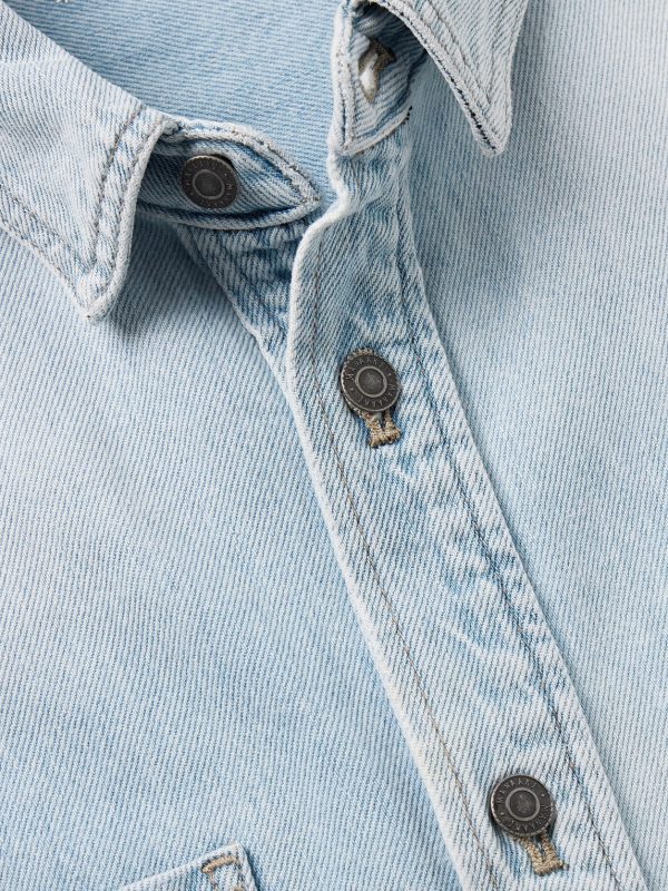 Nikora Convertible Denim Shirt - CU Nikora Convertible Denim Shirt - CU
