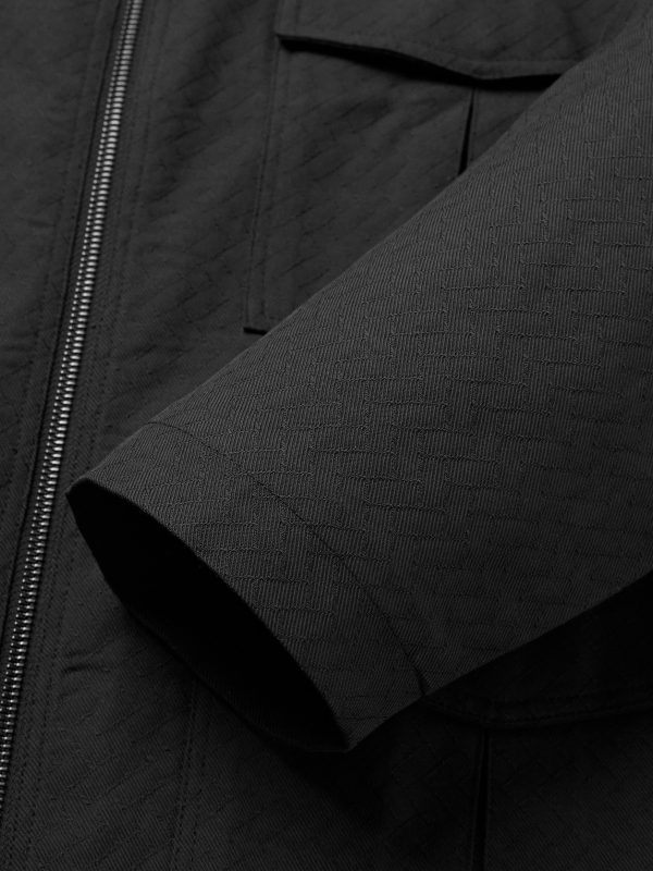 Raranga Cotton-Twill Jacket - E1