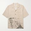 Stormy Waters Camp-Collar Printed Lyocell-Twill Shirt Stormy Waters Camp-Collar Printed Lyocell-Twill Shirt