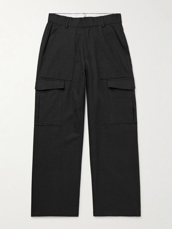 Raranga Straight-Leg Cotton-Twill Cargo Trousers Raranga Straight-Leg Cotton-Twill Cargo Trousers