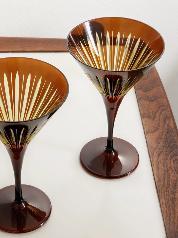 Prism Set of Four Martini Glasses - CU Prism Set of Four Martini Glasses - CU