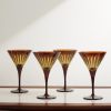 Prism Set of Four Martini Glasses Prism Set of Four Martini Glasses