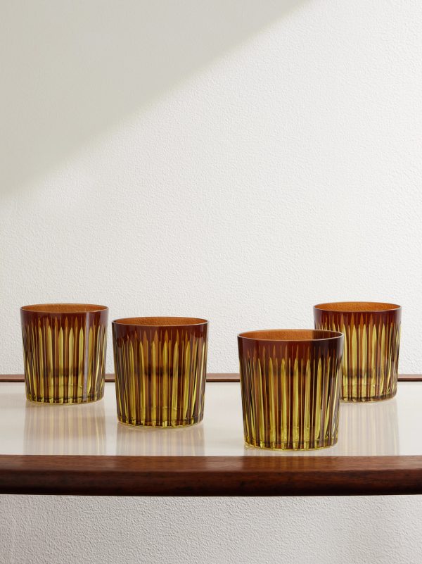 Prism Set of Four Double Old Fashioned Glasses