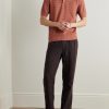 Textured-Cotton Polo Shirt - OU Textured-Cotton Polo Shirt - OU