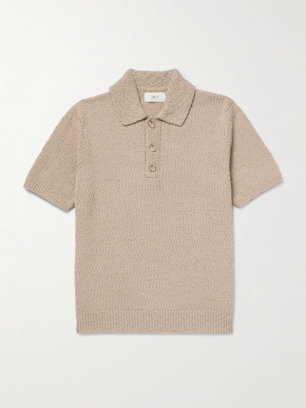 Slub Cotton Polo Shirt Slub Cotton Polo Shirt