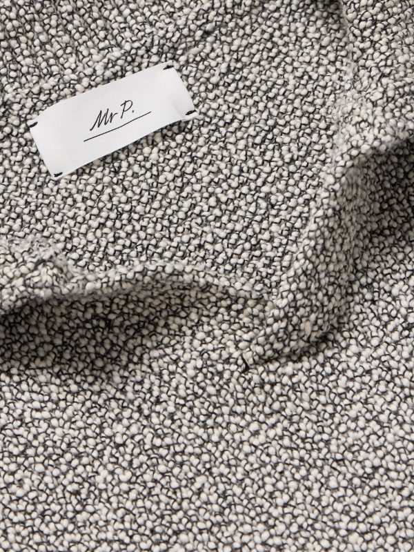 Organic Cotton-Bouclé Polo Shirt - CU