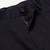 Edward Pleated Straight-Leg Organic Cotton-Poplin Suit Trousers - E1