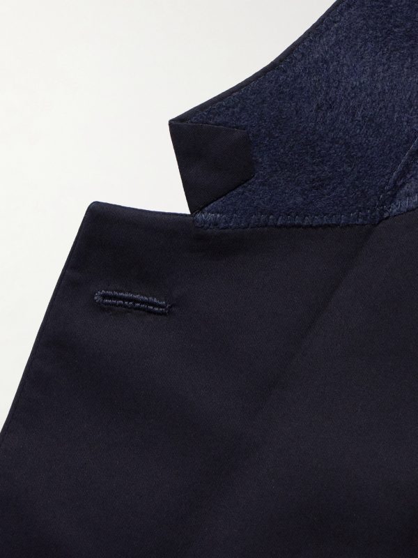 Organic Cotton-Poplin Suit Jacket - E1 Organic Cotton-Poplin Suit Jacket - E1