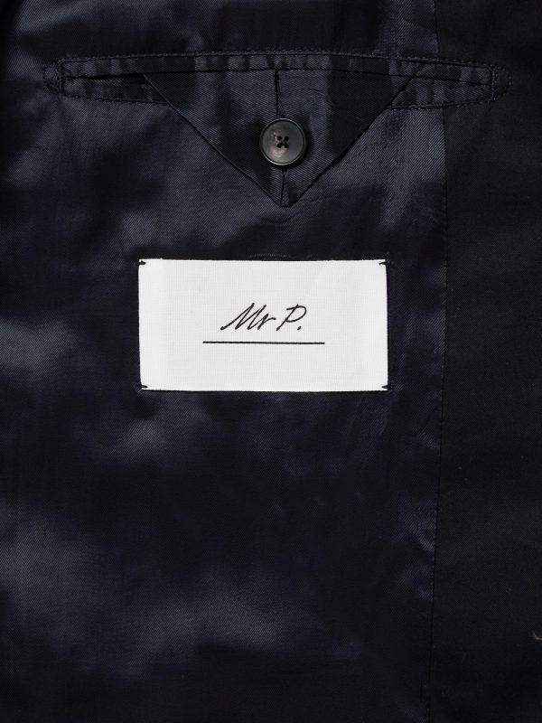 Organic Cotton-Poplin Suit Jacket - E2 Organic Cotton-Poplin Suit Jacket - E2