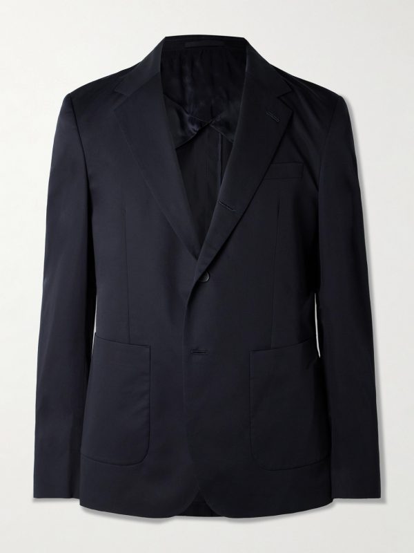 Organic Cotton-Poplin Suit Jacket Organic Cotton-Poplin Suit Jacket