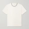 Striped Organic and Recycled Cotton-Jersey T-Shirt Striped Organic and Recycled Cotton-Jersey T-Shirt