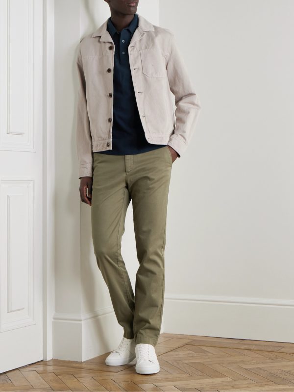 Cotton-Piqué Polo Shirt - OU