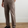 Edward Straight-Leg Organic Cotton-Blend Ripstop Cargo Trousers - FR Edward Straight-Leg Organic Cotton-Blend Ripstop Cargo Trousers - FR
