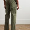 Edward Straight-Leg Organic Cotton-Blend Ripstop Cargo Trousers - BK Edward Straight-Leg Organic Cotton-Blend Ripstop Cargo Trousers - BK