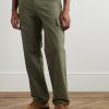 Edward Straight-Leg Organic Cotton-Blend Ripstop Cargo Trousers - FR Edward Straight-Leg Organic Cotton-Blend Ripstop Cargo Trousers - FR