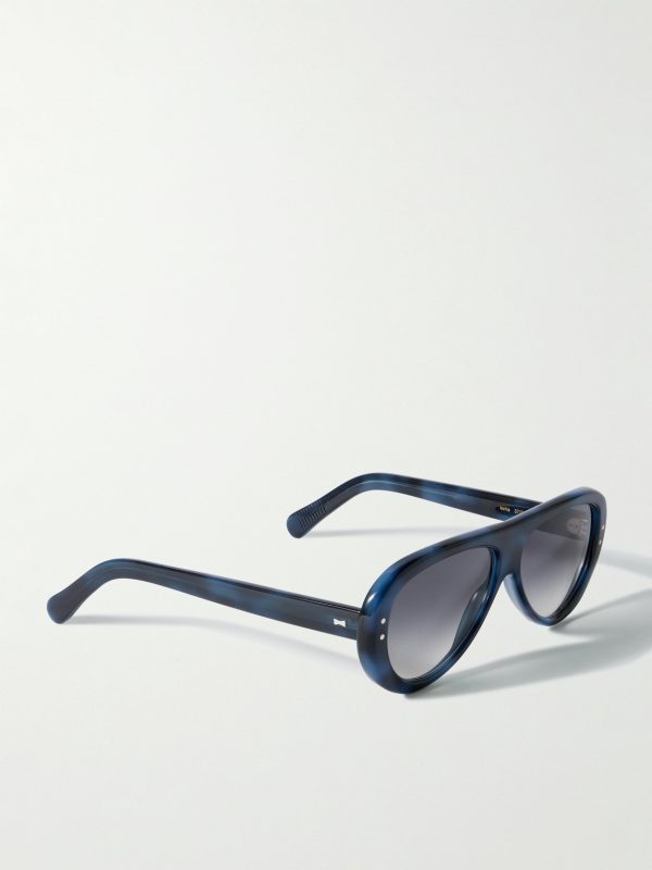 + Cubitts Ischia Aviator-Style Acetate Sunglasses - FR + Cubitts Ischia Aviator-Style Acetate Sunglasses - FR