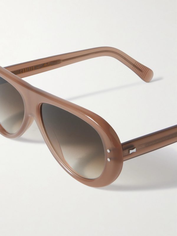+ Cubitts Ischia Aviator-Style Acetate Sunglasses - CU