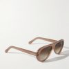 + Cubitts Ischia Aviator-Style Acetate Sunglasses - FR