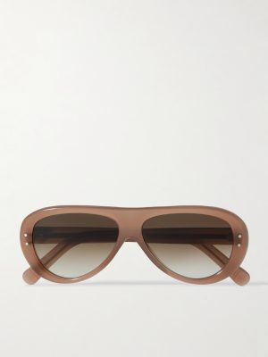 + Cubitts Ischia Aviator-Style Acetate Sunglasses
