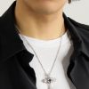 Heir Cross 14-Karat White Gold, Diamond and Onyx Pendant - OU