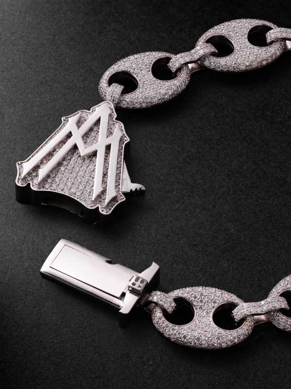 Amny 14-Karat White Gold Diamond Bracelet - BK Amny 14-Karat White Gold Diamond Bracelet - BK