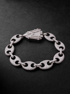 Amny 14-Karat White Gold Diamond Bracelet Amny 14-Karat White Gold Diamond Bracelet