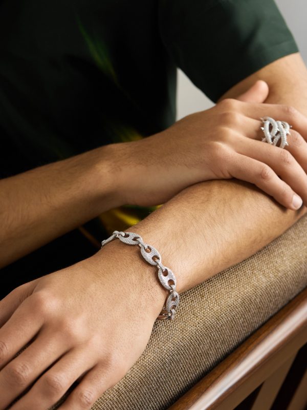 Amny 14-Karat White Gold Diamond Bracelet - OU Amny 14-Karat White Gold Diamond Bracelet - OU