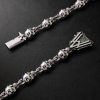 Dead Head 14-Karat White Gold Diamond Chain Necklace - BK Dead Head 14-Karat White Gold Diamond Chain Necklace - BK