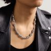 Dead Head 14-Karat White Gold Diamond Chain Necklace - OU Dead Head 14-Karat White Gold Diamond Chain Necklace - OU