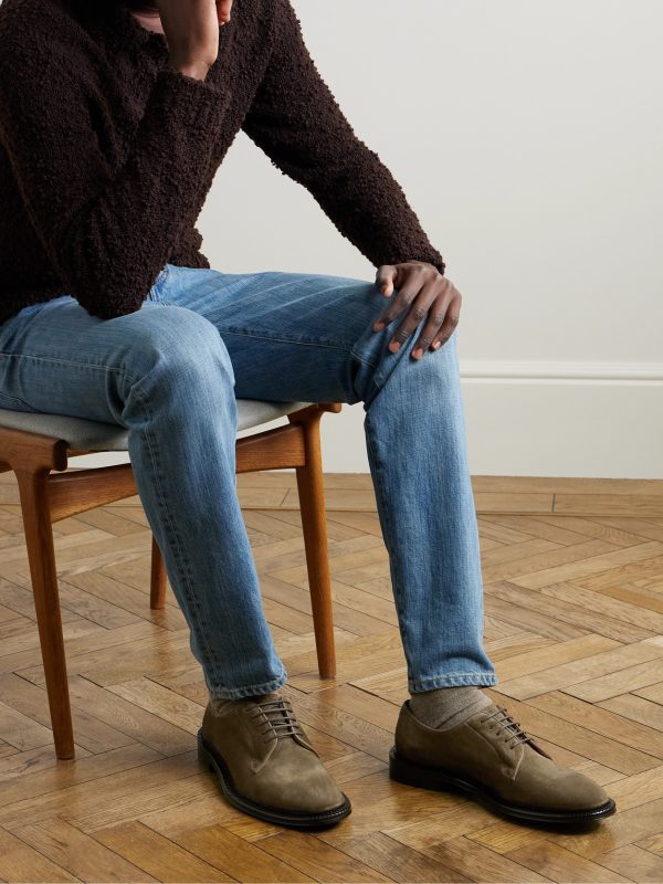 Lucien Suede Derby Shoes - OU Lucien Suede Derby Shoes - OU