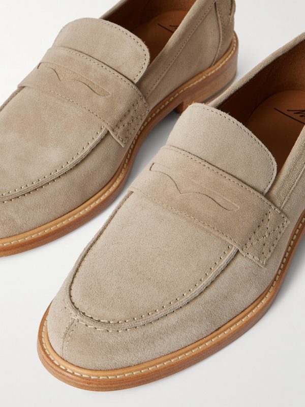 Scott Suede Penny Loafers - CU Scott Suede Penny Loafers - CU