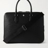 Textured-Leather Briefcase Textured-Leather Briefcase