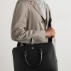 Textured-Leather Briefcase - OU Textured-Leather Briefcase - OU