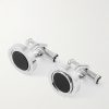 Stainless Steel Onyx Cufflinks Stainless Steel Onyx Cufflinks