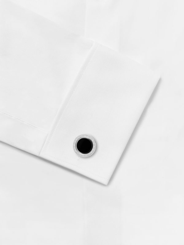 Stainless Steel Onyx Cufflinks - OU Stainless Steel Onyx Cufflinks - OU