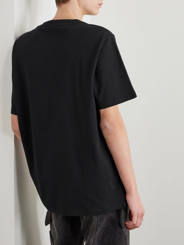 Logo-Print Cotton-Jersey T-Shirt - BK Logo-Print Cotton-Jersey T-Shirt - BK
