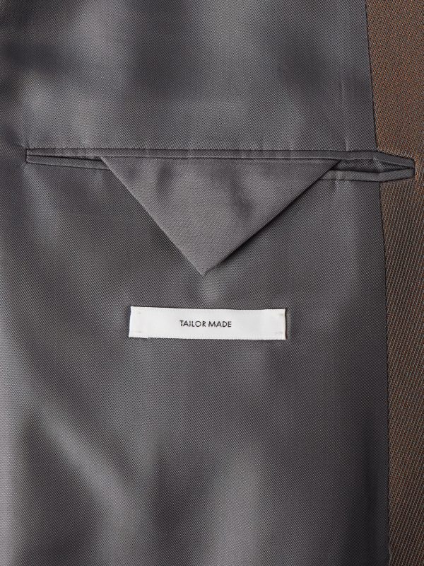 Virgin Wool-Blend Drill Blazer - E1
