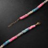 Gold Opal Beaded Necklace - BK Gold Opal Beaded Necklace - BK