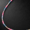 Gold Opal Beaded Necklace Gold Opal Beaded Necklace
