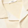 Camp-Collar Two-Tone Organic Cotton-Piqué Shirt - CU
