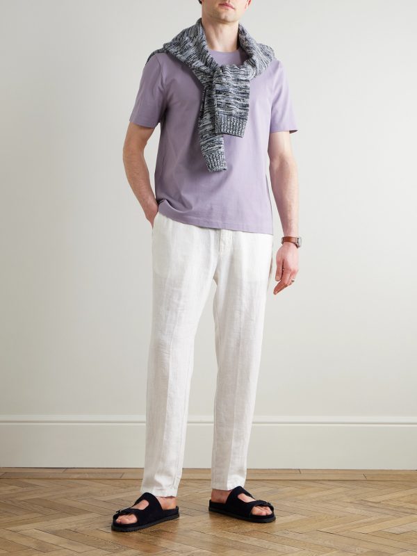 Relaxed-Fit Organic and Recycled Cotton-Jersey T-Shirt - OU Relaxed-Fit Organic and Recycled Cotton-Jersey T-Shirt - OU