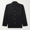 Camp-Collar Linen-Canvas Overshirt Camp-Collar Linen-Canvas Overshirt