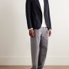 Unstructured Wool Suit Jacket - OU Unstructured Wool Suit Jacket - OU