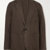 Unstructured Washed-Linen Blazer Unstructured Washed-Linen Blazer