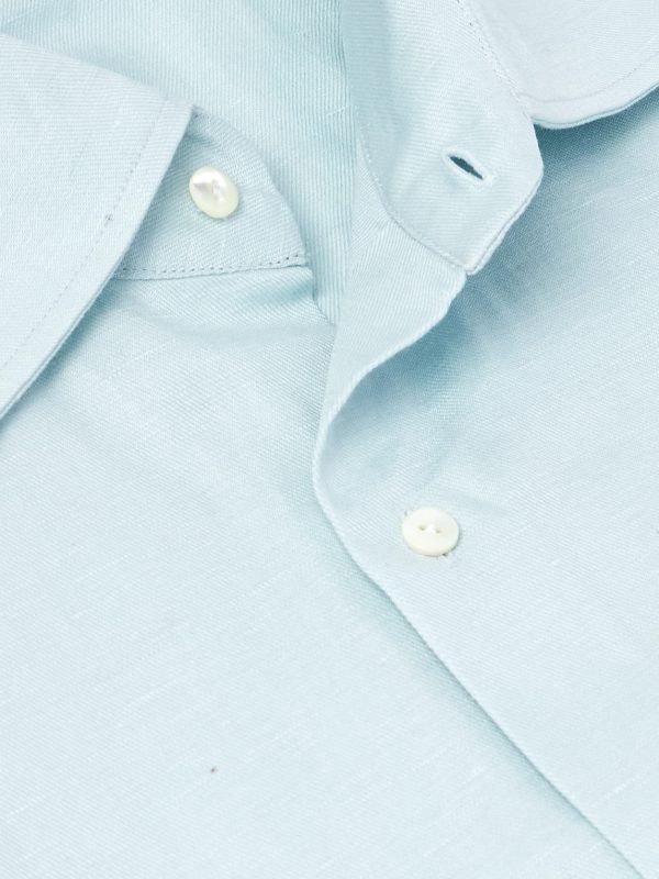 Cotton and Linen-Blend Shirt - CU Cotton and Linen-Blend Shirt - CU