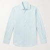 Cotton and Linen-Blend Shirt Cotton and Linen-Blend Shirt