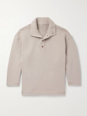 Popover Cotton-Jersey Sweatshirt