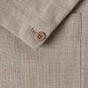 Unstructured Double-Breasted Wool Suit Jacket - CU
