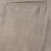 Unstructured Double-Breasted Wool Suit Jacket - E1